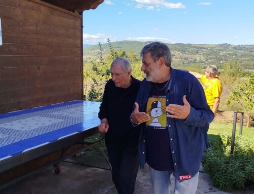 La visita di Don Ciotti alla Fattoria Sociale Melagrana